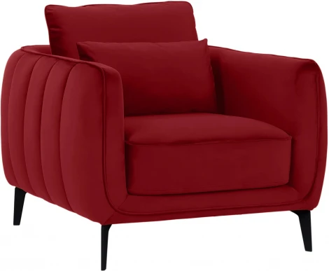 Кресло Amsterdam ОГОГО (арт.342703), (Ткань/Бордовый)