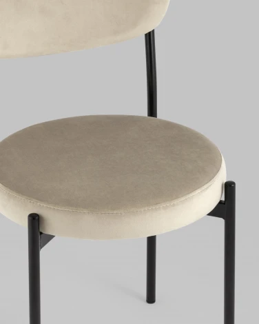 Стул Stool Group Бриф NEW велюр бежевый 4 шт УТ000037763