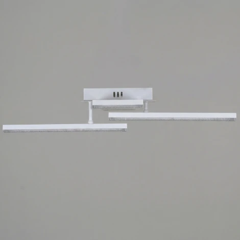 Потолочная люстра светодиодная на штанге с регулировкой цветовой температуры, яркости и ночным режимом Reluce 89560-0.3-03A WH