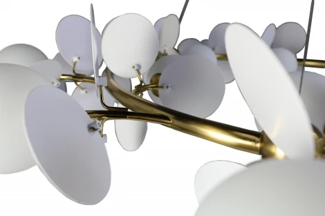 Подвесная люстра Zortes Floret ZRS.01201.18 (220V, на тросе, шарики)
