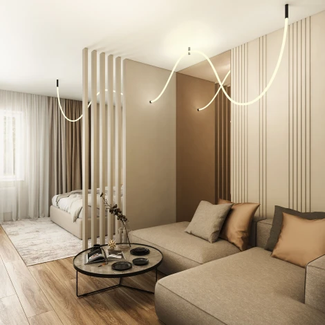 Гибкий неон Elektrostandard 336Led 12W IP20 3000K Full light круглый теплый белый, 5 м (24V 12W 336Led 2835 IP20) без крепежа