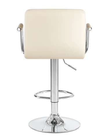 Стул барный KRUGER ARM (кремовый)