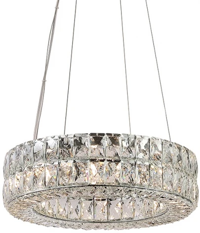 Подвесной светильник Newport 8550 8550/40 C chrome (220V, на тросе, кольцо)