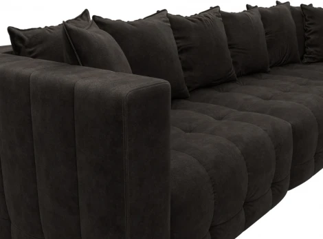 Диван угловой Лига-052 НПБ Лонг угол универсальный Лига Диванов (Велюр) арт.128834