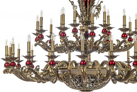 Подвесная люстра Dio D'Arte Grande E 1.1.50 A (220V, подсвечник, свеча)