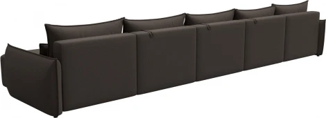 Диван п-образный Лига-051 НПБ МегаЛонг Лига Диванов (Рогожка) арт.128673