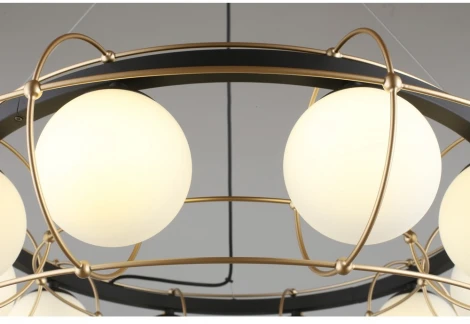 Подвесной светильник Aployt Mahot APL.317.03.10 (220V, на тросе, шарики, круглые)