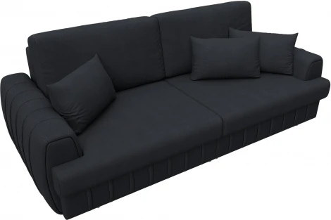 Диван прямой Лига-057 НПБ Лига Диванов (Замша) арт.129224