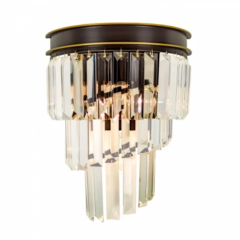 Настенный светильник каскадный Citilux Мартин CL332431 (220V, хрусталь)