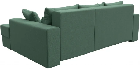 Диван угловой Майами правый угол (Зеленый/Рогожка) Лига Диванов арт.121161