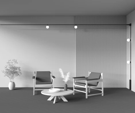 Трековый светильник Maytoni Elasity Luna TR171-1-5W3K-WB (LED, 48V, шар)