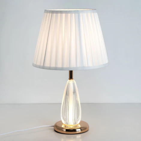 Интерьерная настольная лампа с регулировкой цветовой температуры и RGB LED4U L6168 GD