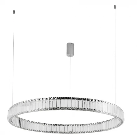 Подвесной светильник Divinare Renata 1135/02 SP-48 (LED, 220V, хрусталь, на тросе, кольцо)