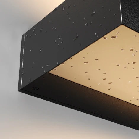 Уличный настенный светильник  Maytoni Lot O428WL-L20GF3K (LED, 220V, IP65)