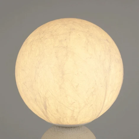 Настольная лампа SP-SILKA-TAB-R150-6W Warm2700 (WH, 330 deg, 230V, TOUCH-DIM) (Arlight, IP20, Натуральный шелк) 056890