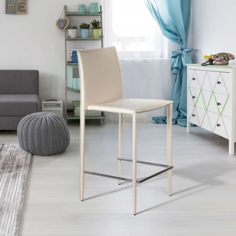 Стул полубарный Rolf, кожа бежевый Top Concept ROLF 2001000000777