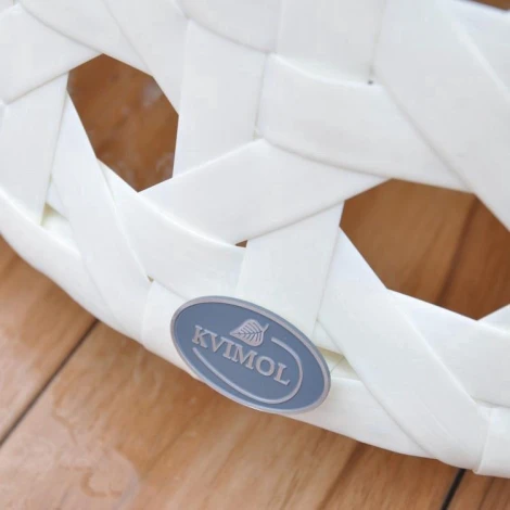 Комплект KM 0009 из ротанга Белый