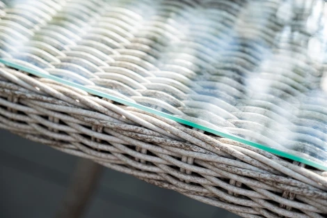 "Айриш" стол плетеный из искусственного ротанга, цвет бежевый 4SIS арт.УТ-00001789