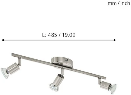 Спот на штанге Eglo Buzz-Led 92597 (220V, круглые)