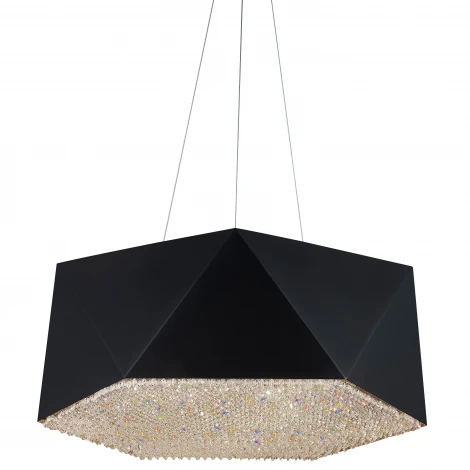 Подвесная люстра 4670.9 Lucia Tucci МУН black (220V, на тросе)