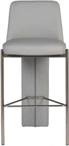 Стул барный серый 54,5*47*101см Garda Decor арт.58DB-19307