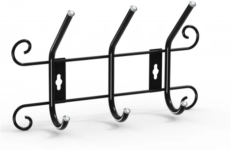 Вешалка Грация 770 черный/серый Sheffilton 4351238801