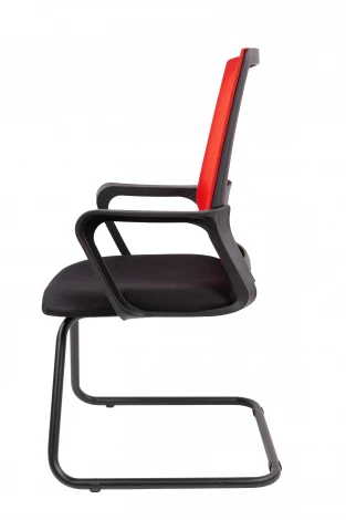 Офисное кресло Chairman 606V Россия TW-69 красный 7169994