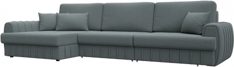 Диван угловой Лига-057 НПБ Лонг угол левый Лига Диванов (Рогожка) арт.129294L