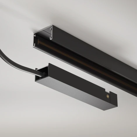 Ввод питания черный Maytoni Accessories for tracks Basity TRA172B-1B (48V)