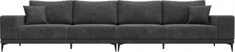 Диван прямой Льюес Лонг Лига Диванов (Велюр) арт.126707