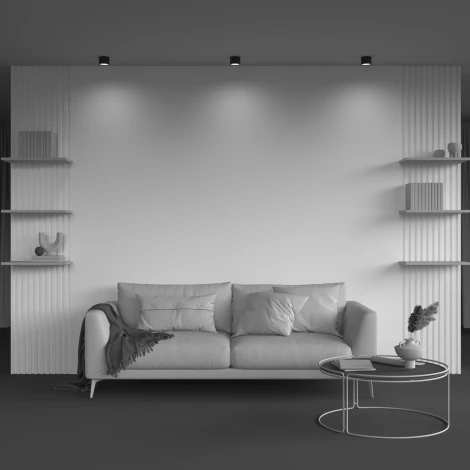 Потолочный светильник Nuvolt Nidu LDL-001B