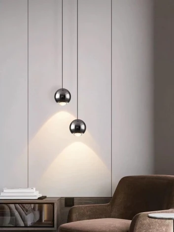 Подвесной светильник Alfa Light F3324-41 (LED, 220V, на проводе, шар)