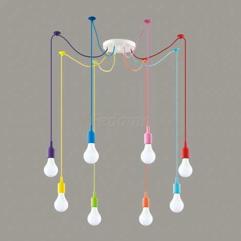 Подвесной светильник Lumion Lotte 3719/8 (для детской, 220V, на проводе, паук)