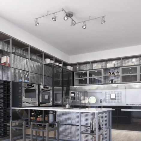 Трековая система в сборе Odeon Light Breta 3807/6C