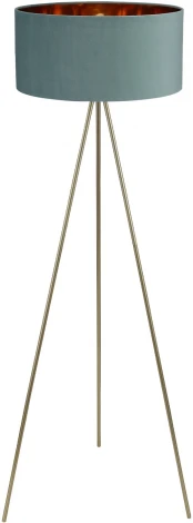 Торшер на треноге ST Luce Fuego SL6242.705.01 Золотистый/Зеленый E27 1*40W (220V)