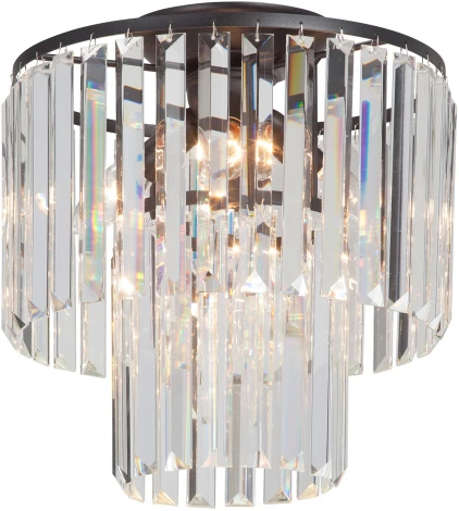 Потолочная люстра Vitaluce V5153-1/4PL, 4xE14 макс. 40Вт (220V, хрусталь)