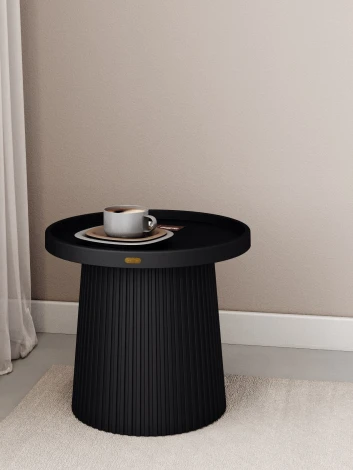 Столик журнальный Sheffilton SHT-CT94 черный 4744618402