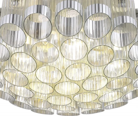 Потолочная люстра ST Luce Accord SL1662.102.19 Никель/Никель, Прозрачный E14 19*60W (220V)