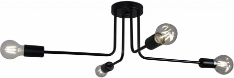 Потолочная люстра ILLUMICO IL2000-4C-05 BK (220V)