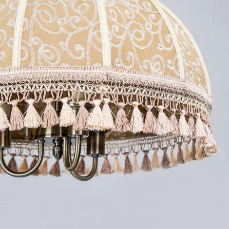 Подвесная люстра бахрома Citilux Bazel CL407135