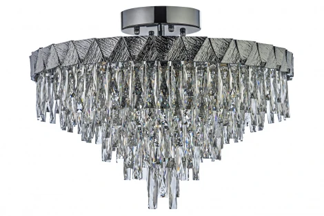 Потолочная люстра на штанге хрусталь Arti Lampadari Vaglia Vaglia E 1.5.60.100 N