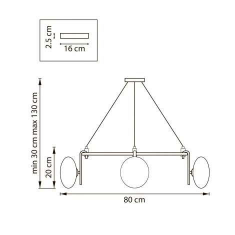Подвесной светильник Lightstar Gamma G9 737166