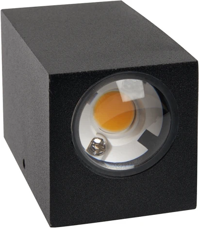 Архитектурная подсветка Feron Корфу 48486 DH055, 2*5W, 800Lm, 4000K, черный Бостон (LED, 220V, IP54)