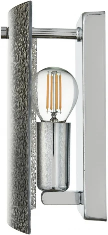 Настенный светильник Lumion Dandy 6594/1W хром/тонированное стекло, металл/стекло E14 1*40W 220V