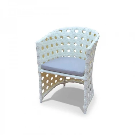 Комплект KM 0009 из ротанга Белый