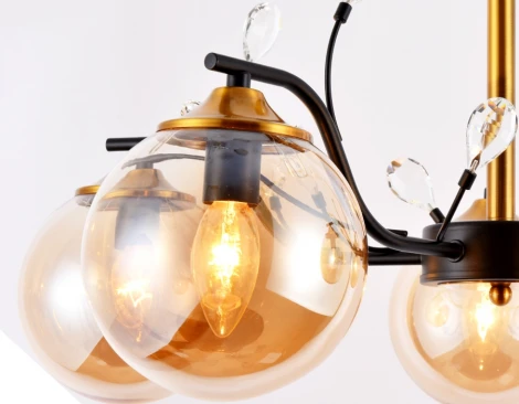 Потолочная люстра на штанге Ambrella TRADITIONAL TR9072 (220V, шарики)