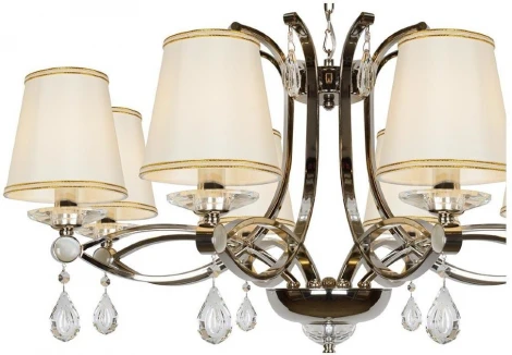 Подвесная люстра iLamp Cento P7505-8 nic (220V, на цепи)