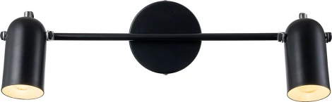 Спот Escada Marco 696/2A 2x40Вт E14, металл, чёрный (220V)