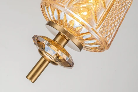 Подвесной светильник Belfast Herbison A1952-A3 CA GL (LED, 220V, на проводе)