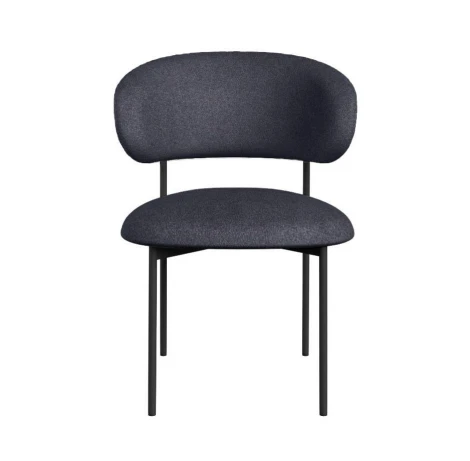 Стул DikLine 201 NS13 GRAPHITE, ножки черные 00-00082042